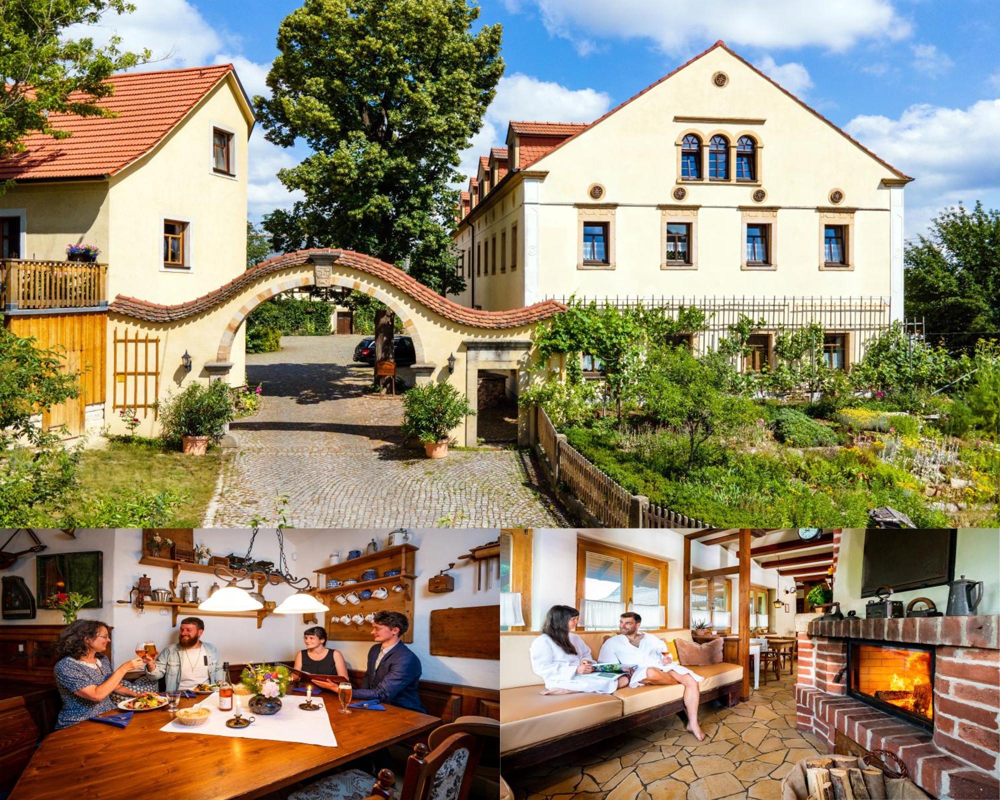 Landhotel Gut Wildberg Meißen Exteriör bild